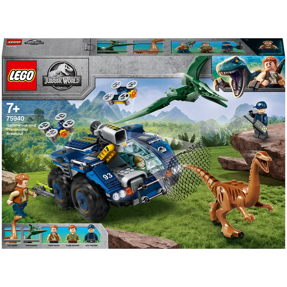 LEGO Jurassic World: Pteranodon Dinosaurus Breakout Toy (75940) Afbeelding 1