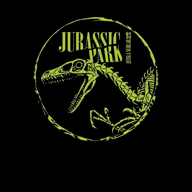 Jurassic Park Skell Unisex T-Shirt - Zwart