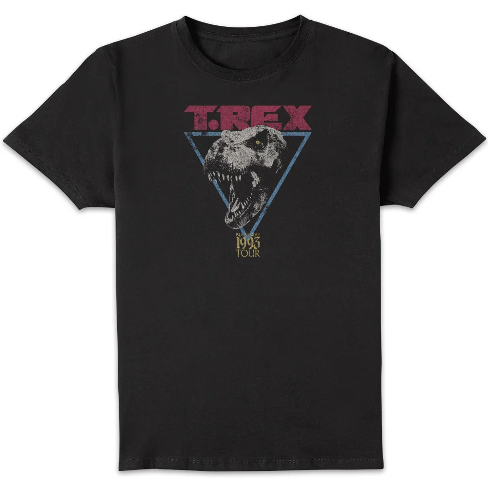 Jurassic Park TREX Men's T-Shirt - Zwart - S Afbeelding 1