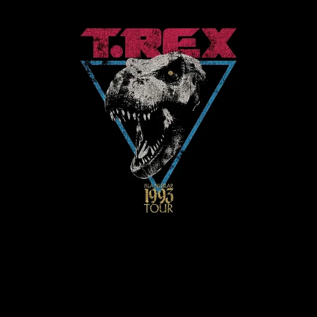 Jurassic Park TREX Men's T-Shirt - Zwart