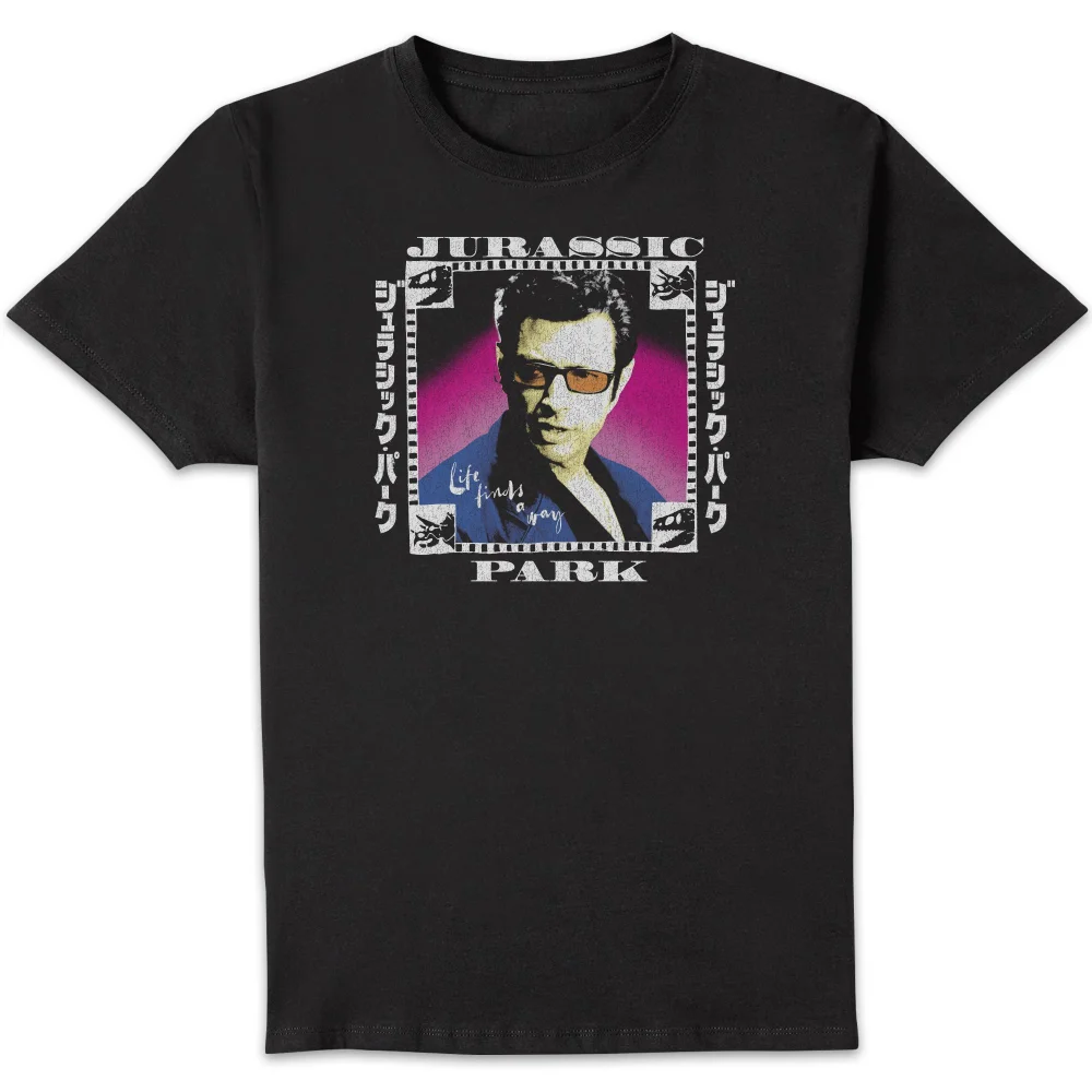 Jurassic Park Jeff Men's T-Shirt - Zwart - S Afbeelding 1