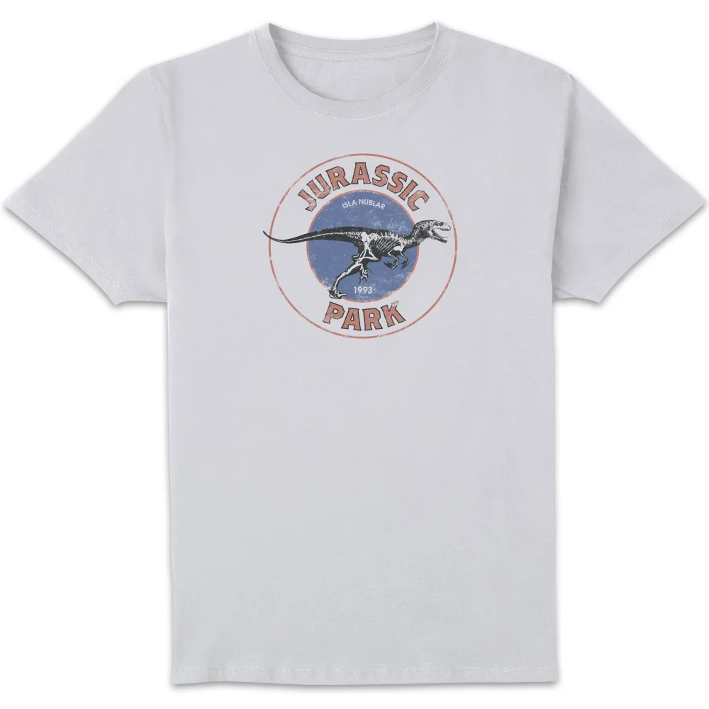Jurassic Park Jurassic Target Men's T-Shirt - Wit - S Afbeelding 1