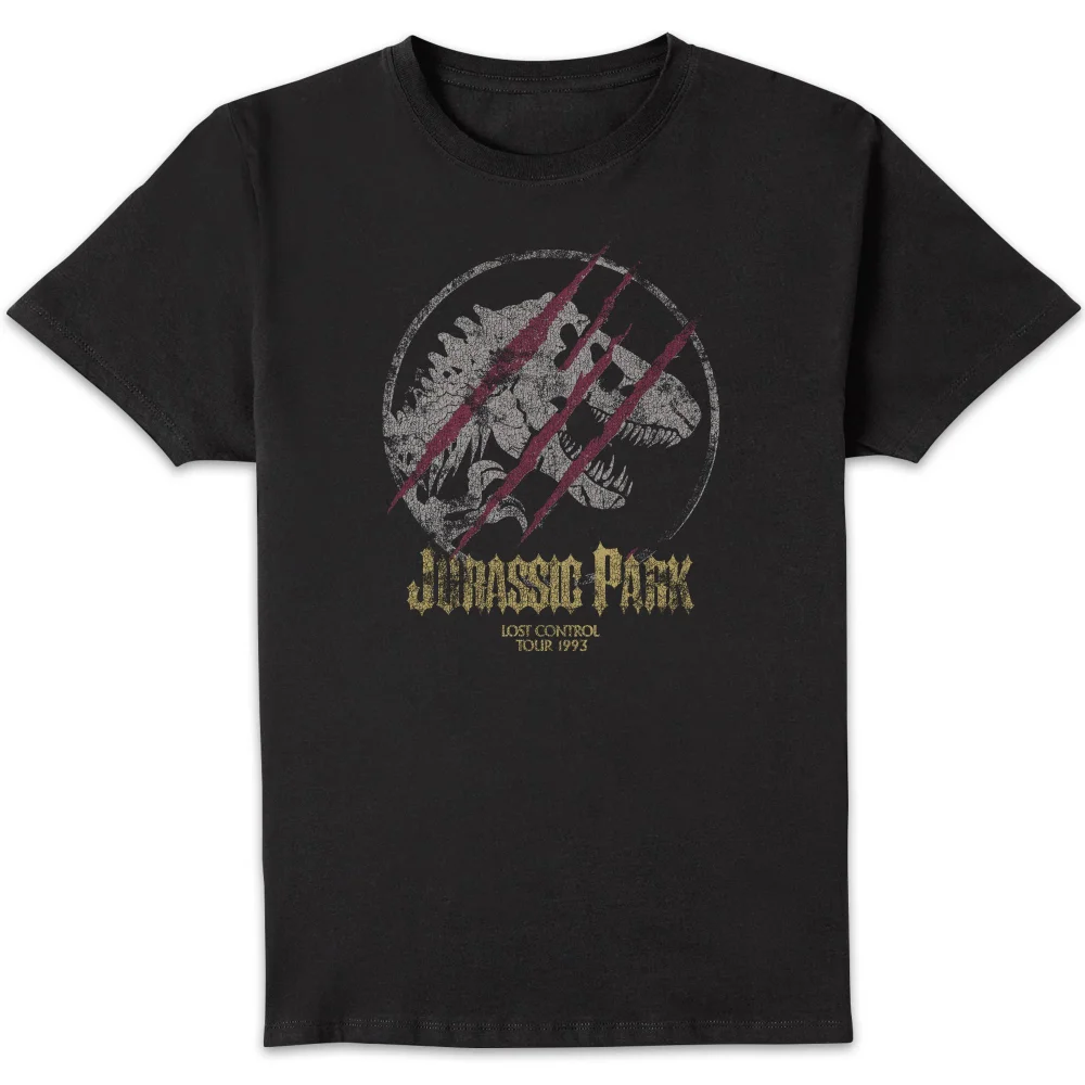 Jurassic Park Lost Control Men's T-Shirt - Zwart - S Afbeelding 1