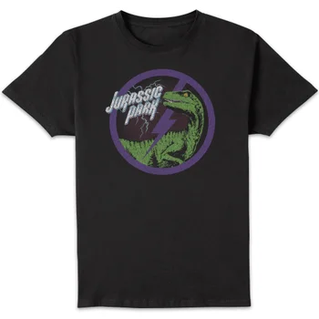 Jurassic Park Raptor Bolt Men's T-Shirt - Zwart
