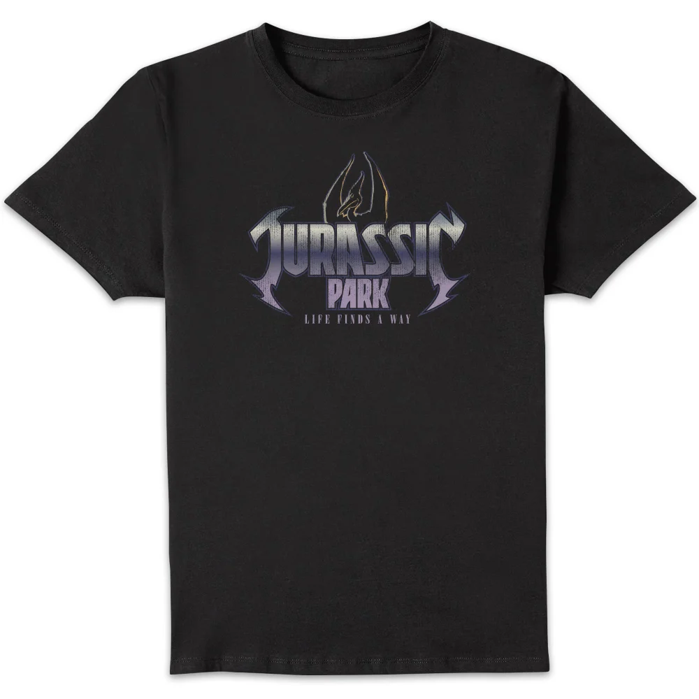 Jurassic Park Life Finds A Way Men's T-Shirt - Zwart - S Afbeelding 1
