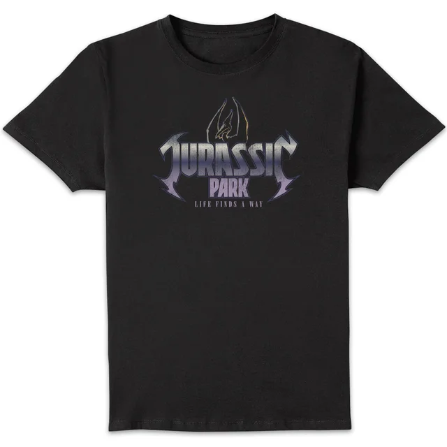 Jurassic Park Life Finds A Way Men's T-Shirt - Zwart