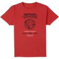 Teenage Mutant Ninja Turtles Totally Tubular Unisex T-Shirt - Rood - undefined undefined