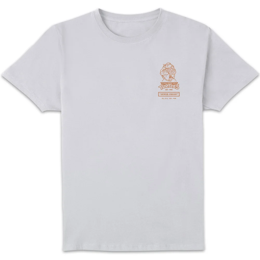 Teenage Mutant Ninja Turtles Turtle Power Unisex T-Shirt - Wit - S Afbeelding 1