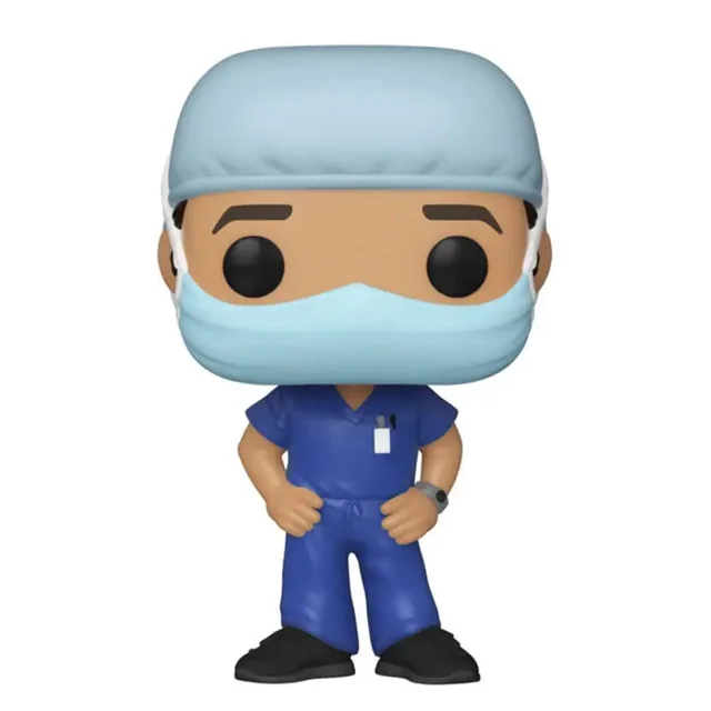 Pop! Heroes Front Line Worker Man 1 Pop! Vinylfiguur