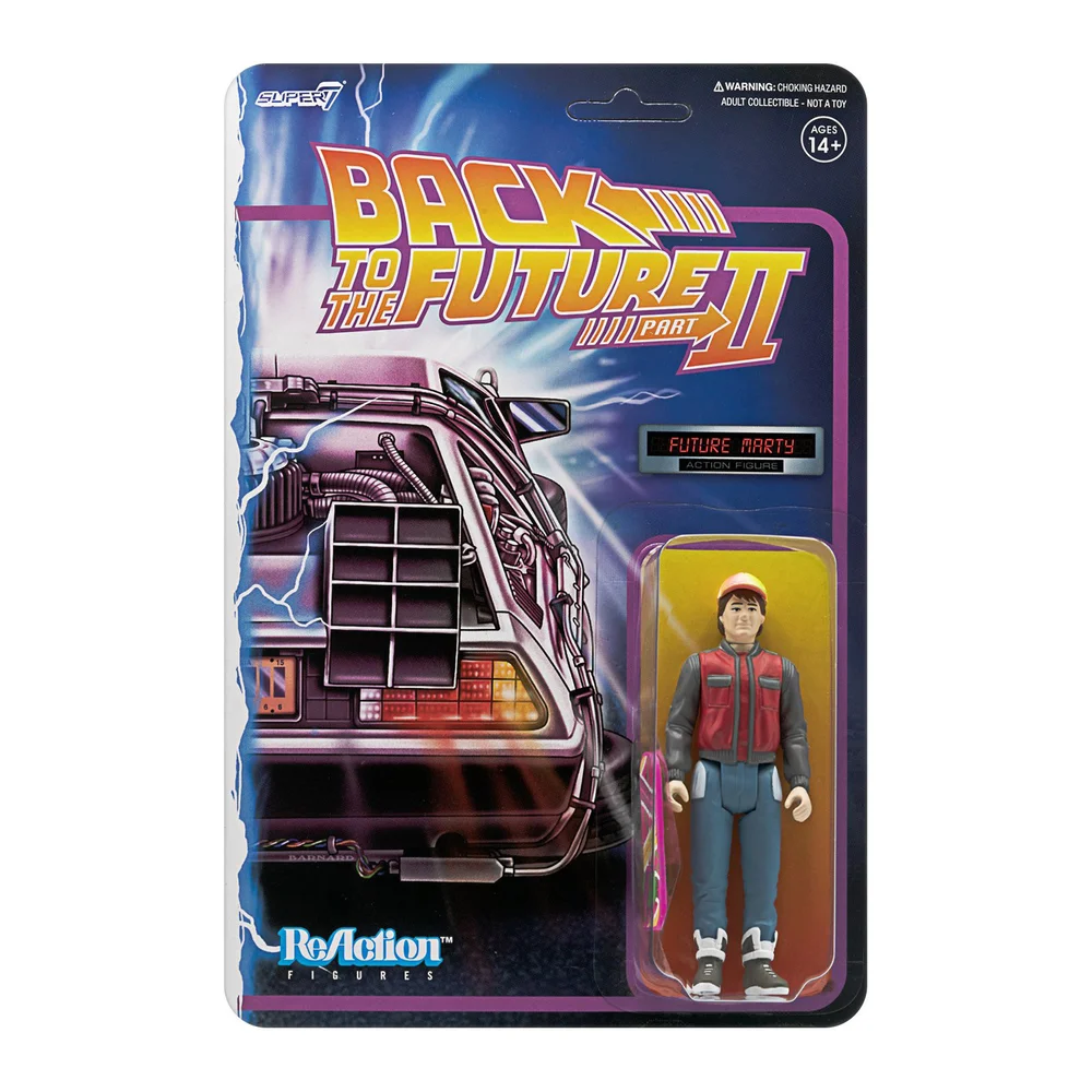 Super7 Back To The Future Part II ReActiefiguur - Future Marty Afbeelding 1