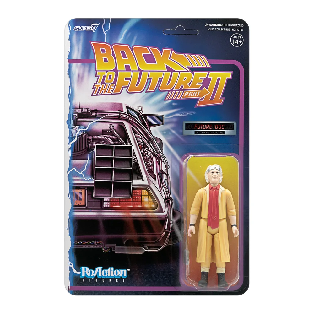 Super7 Back To The Future Part II ReActiefiguur - Future Doc Afbeelding 1