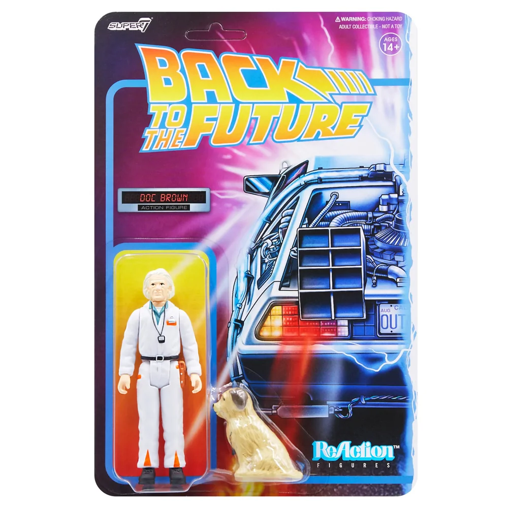 Super7 Back To The Future Part II ReActiefiguur - Fifties Doc Afbeelding 1