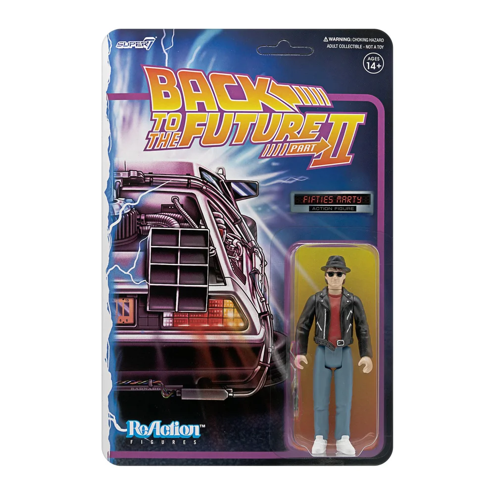 Super7 Back To The Future Part II ReActiefiguur - Fifties Marty Afbeelding 1