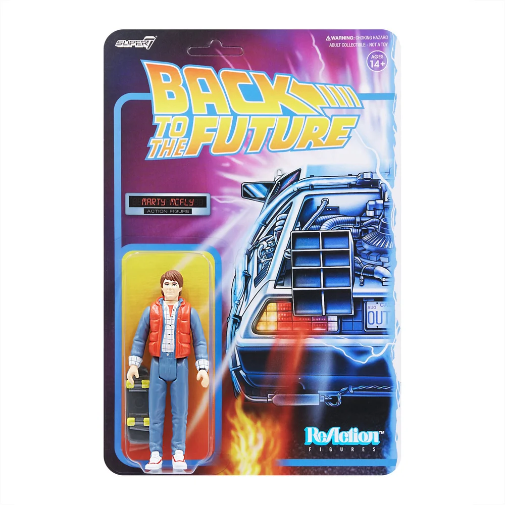 Super7 Back To The Future Part II ReActiefiguur - Marty McFly Afbeelding 1