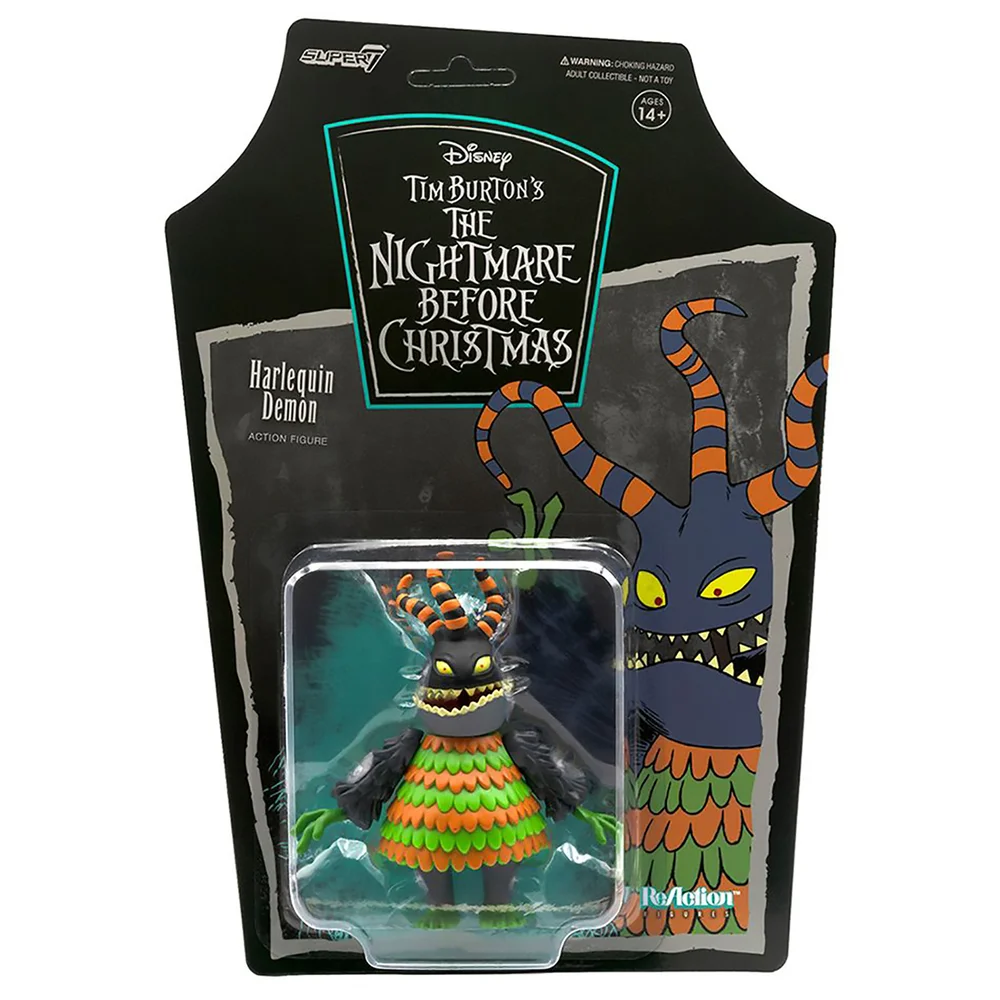 Super7 The Nightmare Before Christmas ReAction Figure - Harlequin Demon Afbeelding 1