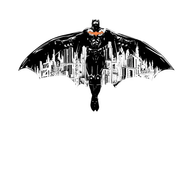 Batman Begins The City Belongs To Me Heren T-Shirt - Wit