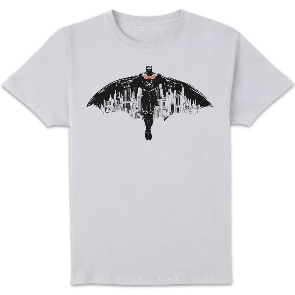 Batman Begins The City Belongs To Me Heren T-Shirt - Wit - S Afbeelding 1