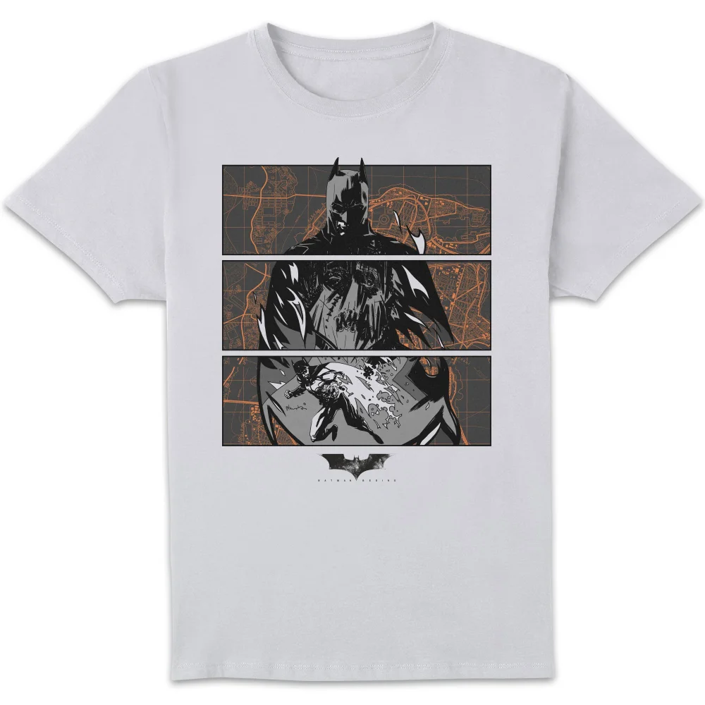 Batman Begins Gotham City Defender Heren T-Shirt - Wit - S Afbeelding 1
