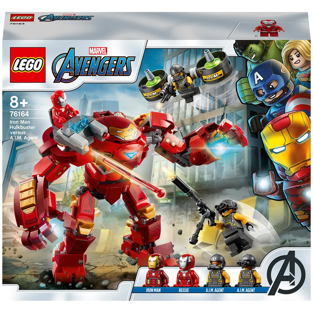 LEGO Marvel Iron Man Hulkbuster vs. A.I.M. Agent Speelgoed (76164) Afbeelding 1