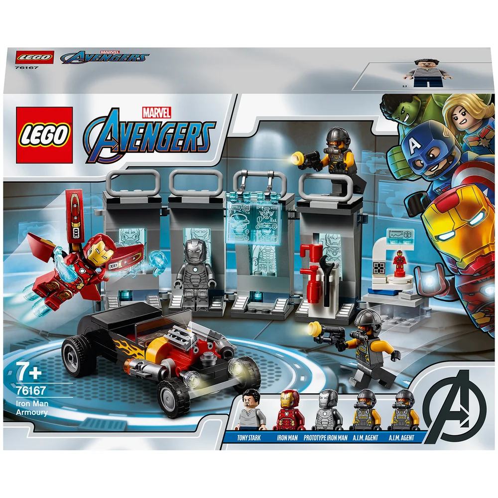 LEGO Marvel Avengers Iron Man wapenkamer set (76167) Afbeelding 1
