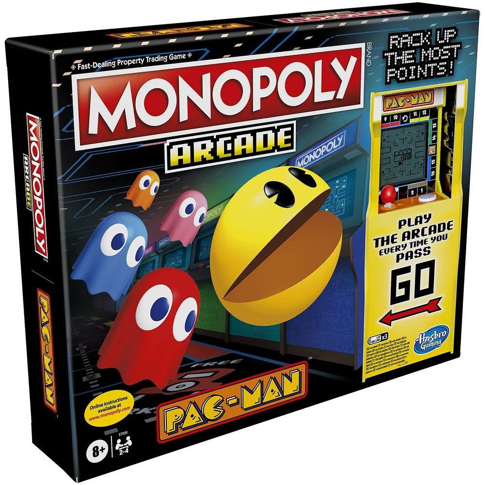 Monopoly Arcade Pacman Bordspel Afbeelding 1