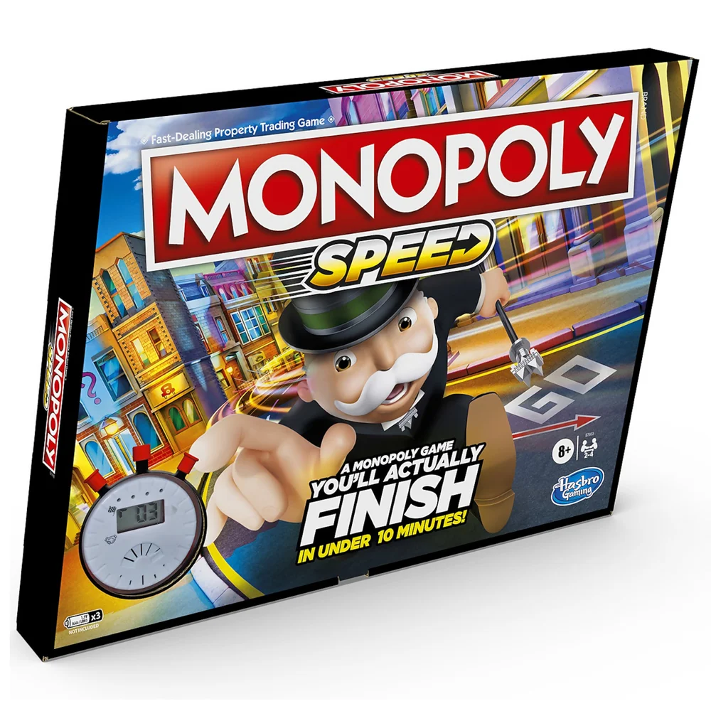 Monopoly Snelheid Bordspel Afbeelding 1