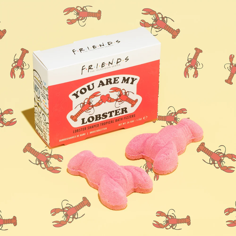 Friends You Are My Lobster Bath Fizzers Afbeelding 1