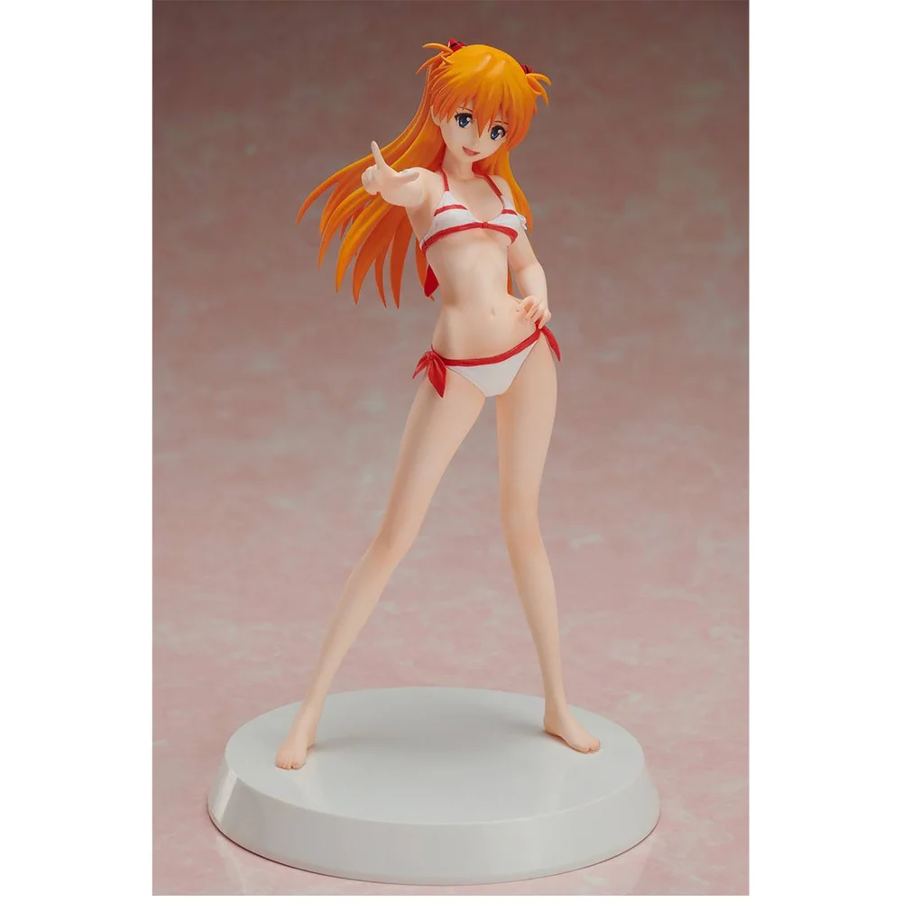 Neon Genesis Evangelion Asuka Langley Special Color Statue Afbeelding 1