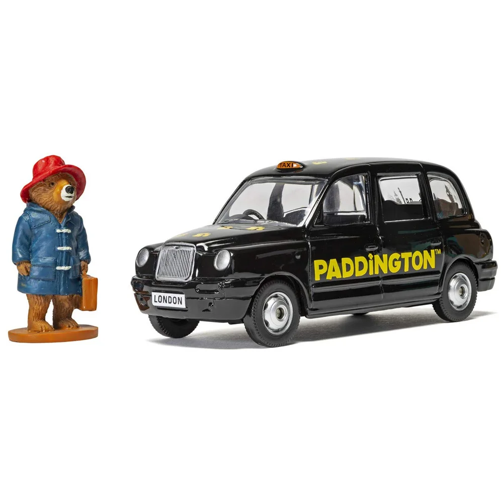 Beertje Paddington Londen Taxi en Beertje Paddington Figuur Modelset - Schaal 1:36 Afbeelding 1