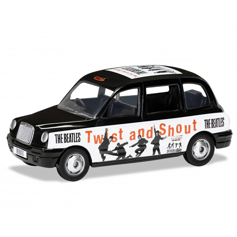 The Beatles Londense Taxi Twist and Shout modelset - Schaal 1:36 Afbeelding 1