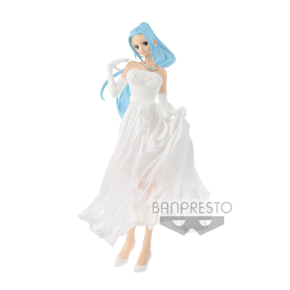 Banpresto One Piece Nefeltari Vivi Wit Huwelijksdame Randbeeldje Afbeelding 1