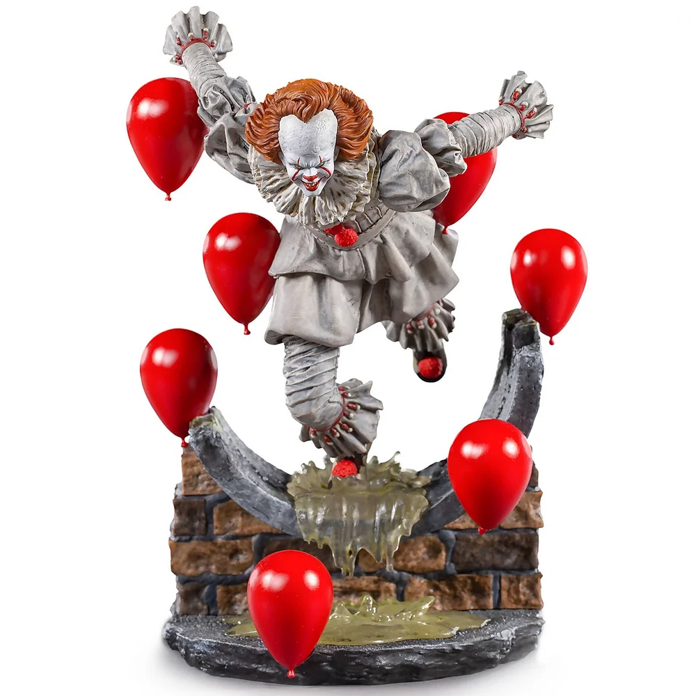 Iron Studios IT Chapter Two Deluxe Art Scale Beeldje 1/10 Pennywise 21 cm Afbeelding 1