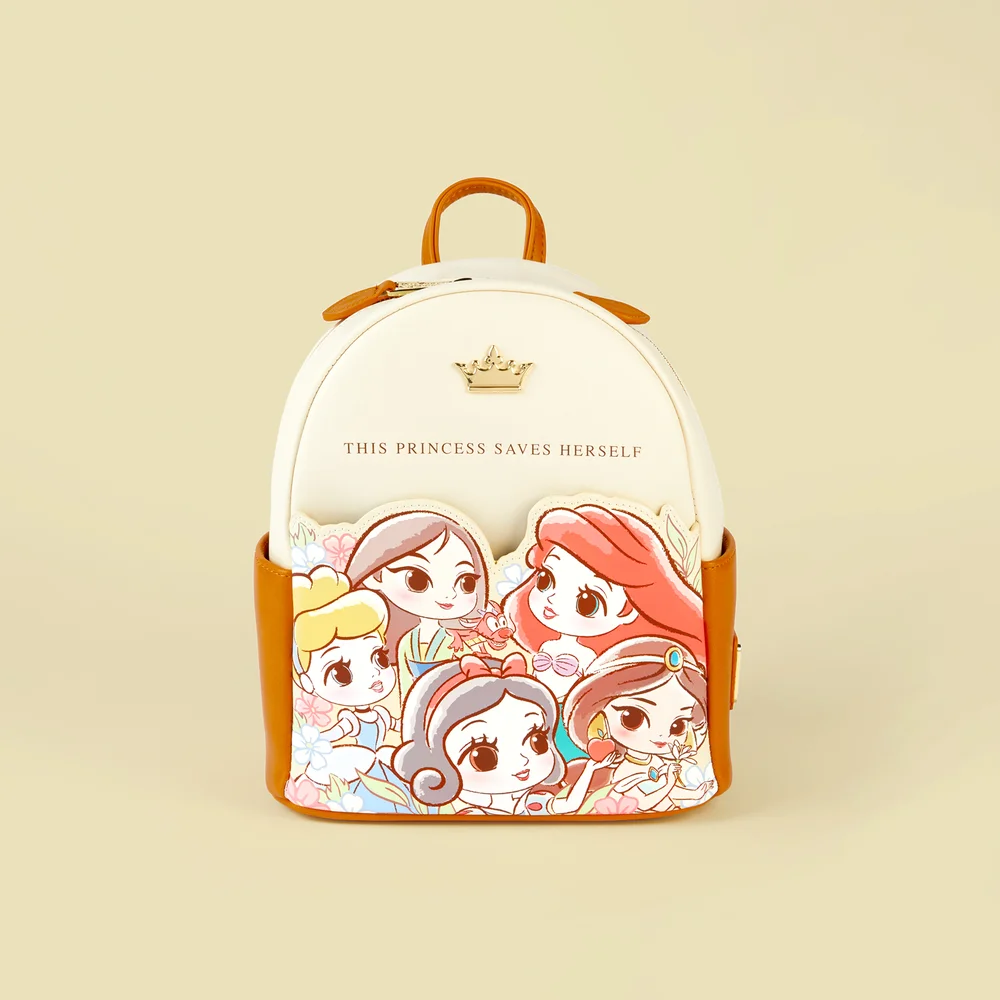 Loungefly Disney Princess Chibi Mini Backpack - VeryNeko Exclusive Afbeelding 1