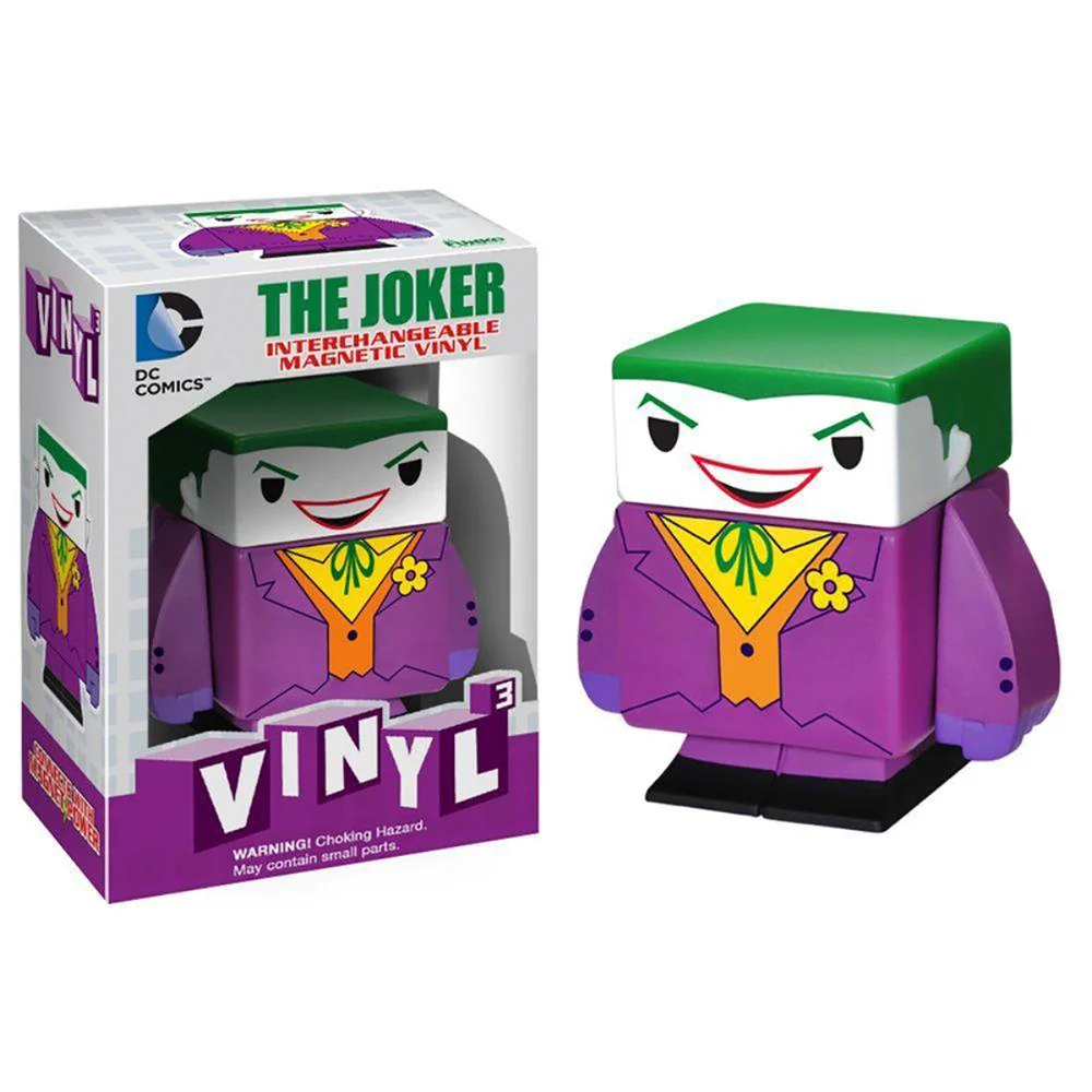 Funko DC Comics Vinyl-Cubed Joker Magnetic Figure Afbeelding 1