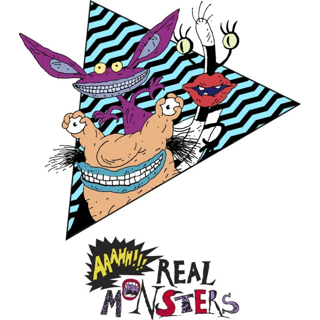 AAAHH Real Monsters Men's T-Shirt - Wit