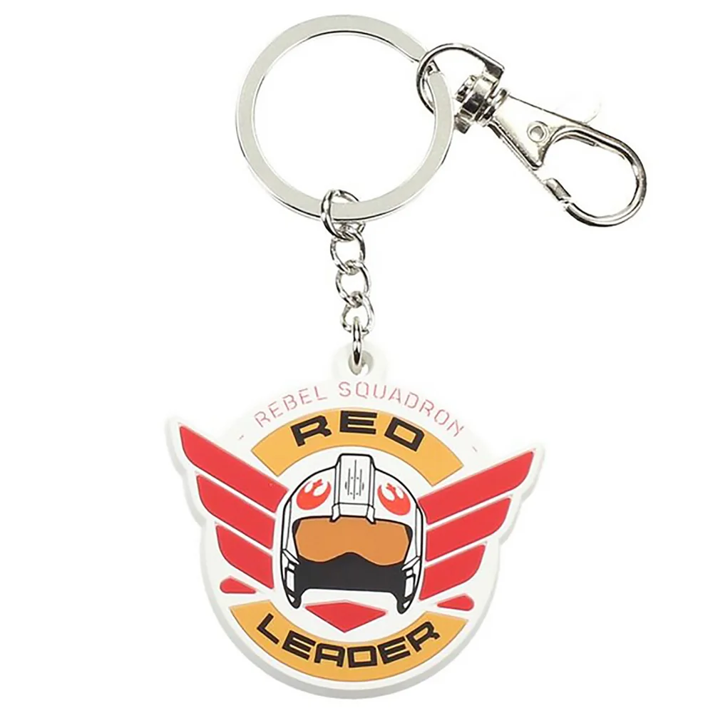 Star Wars Keychain Red Leader Rubber Rogue One Afbeelding 1