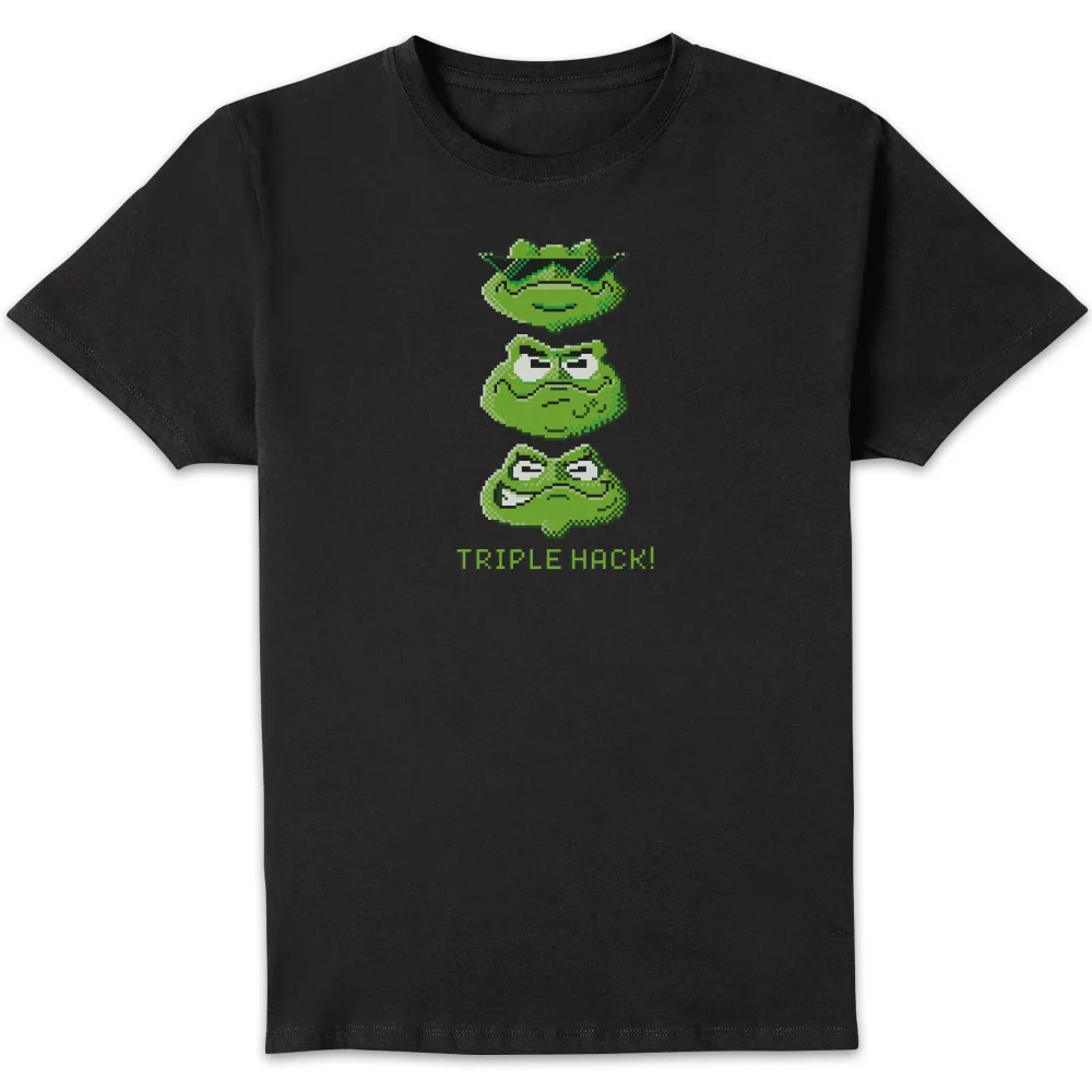 Battletoads Triple Hack! Unisex T-Shirt - Black - S - Zwart Afbeelding 1