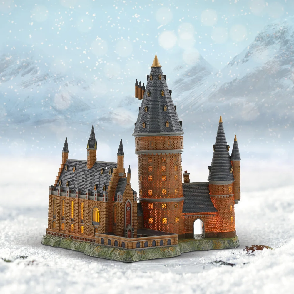 Harry Potter Dorp Zweinstein Grote Zaal en Toren - UK Stekker Afbeelding 1