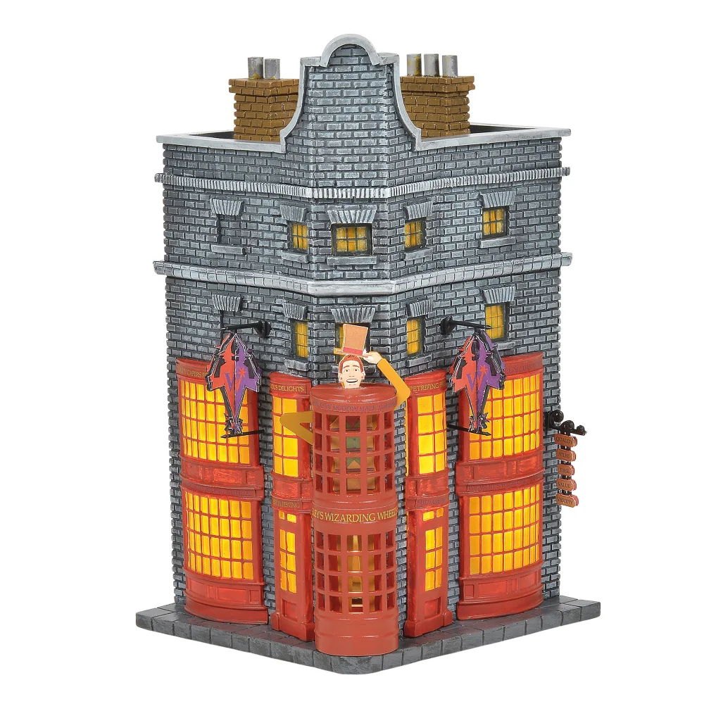 Enesco Harry Potter Illuminated Buildings Weasleys' Wizard Wheezes™ (21cm) Afbeelding 1