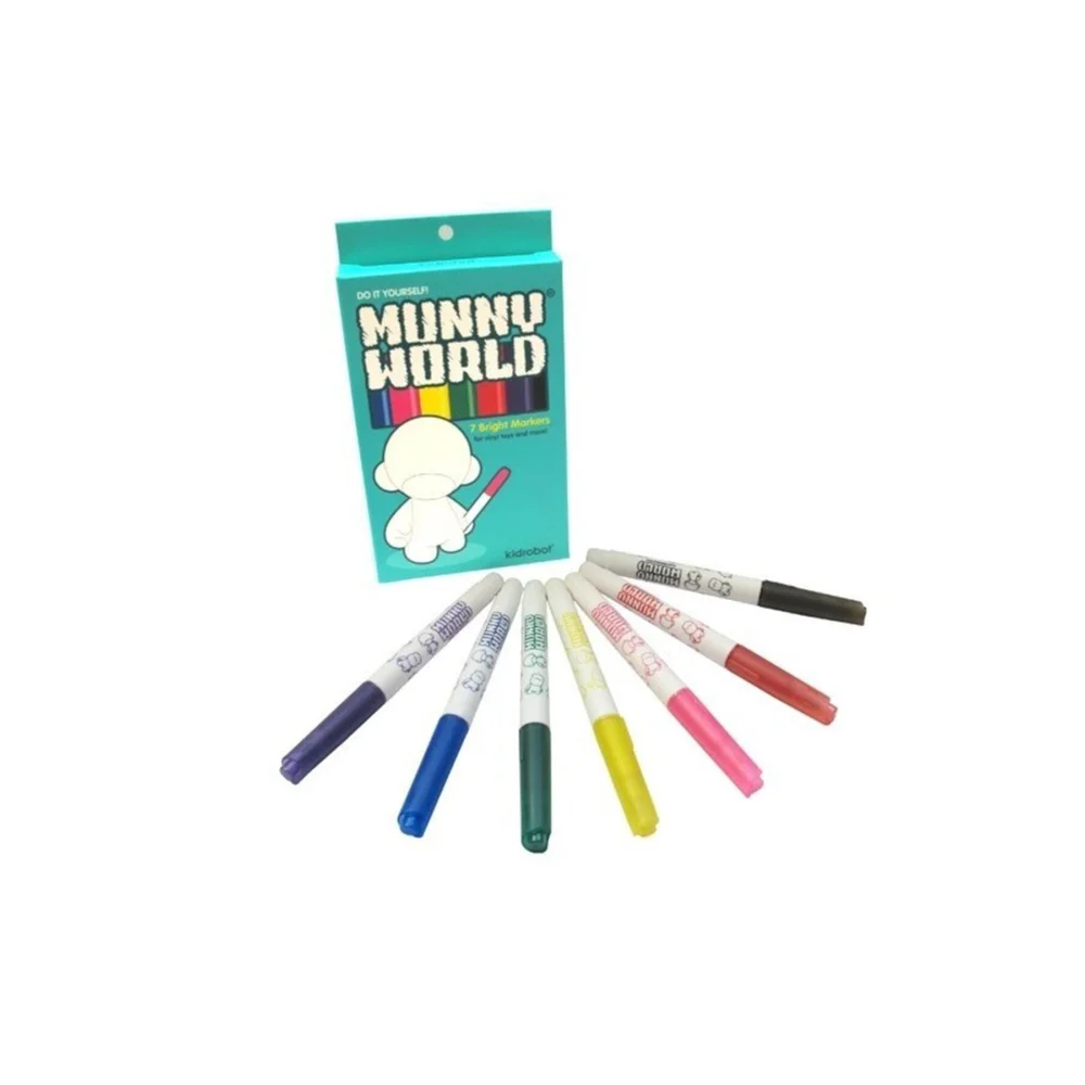 Kidrobot Munnyworld Markers Asst Afbeelding 1