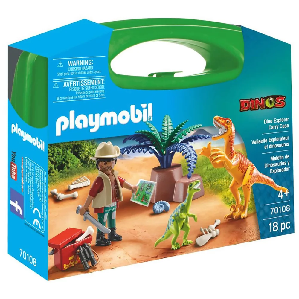 Playmobil Dino Explorer Draagtas (70108) Afbeelding 1