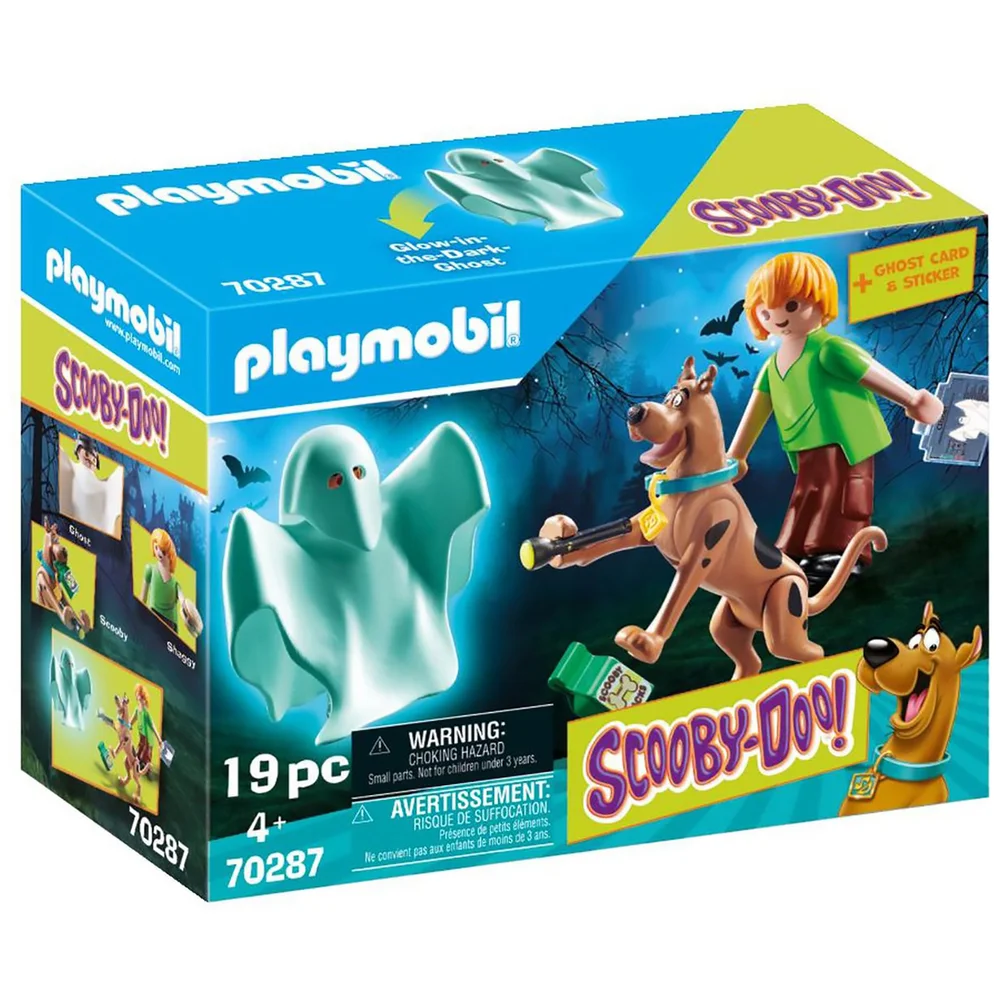 Playmobil SCOOBY-DOO! Scooby en Shaggy met Spook (70287) Afbeelding 1