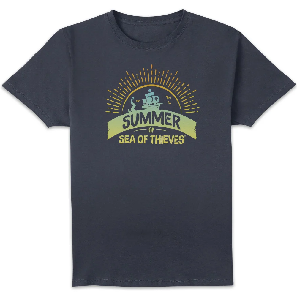 Sea Of Thieves Summer Unisex T-Shirt - Navy - S Afbeelding 1