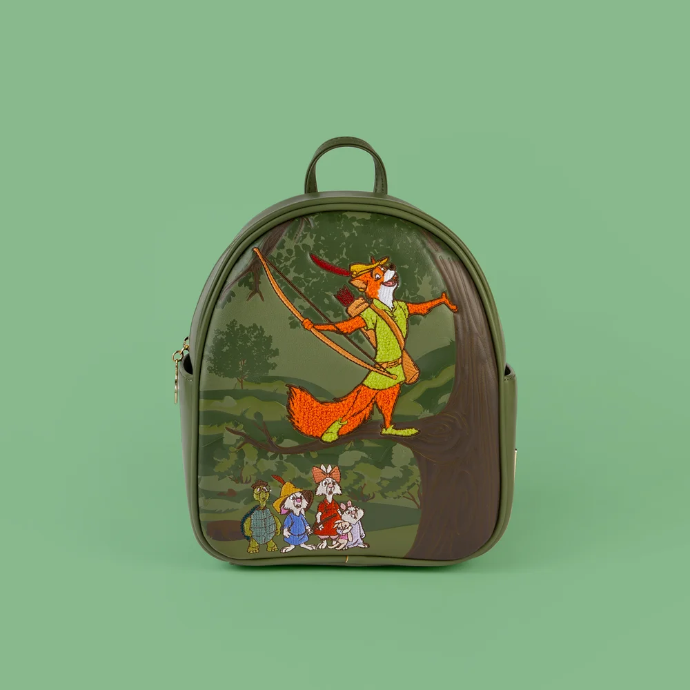 Loungefly Disney Robin Hood Forest Mini Backpack - VeryNeko Exclusive Afbeelding 1