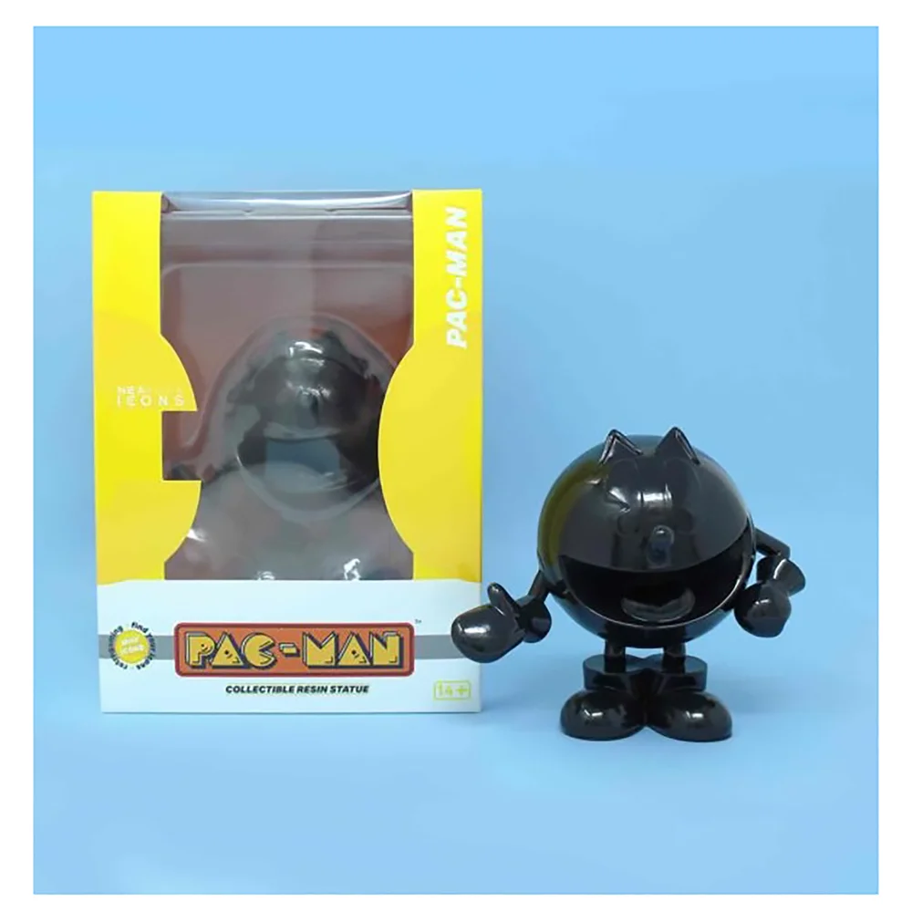 Mini Iconen Pac-man 10cm Harsfiguur - Zwart Afbeelding 1