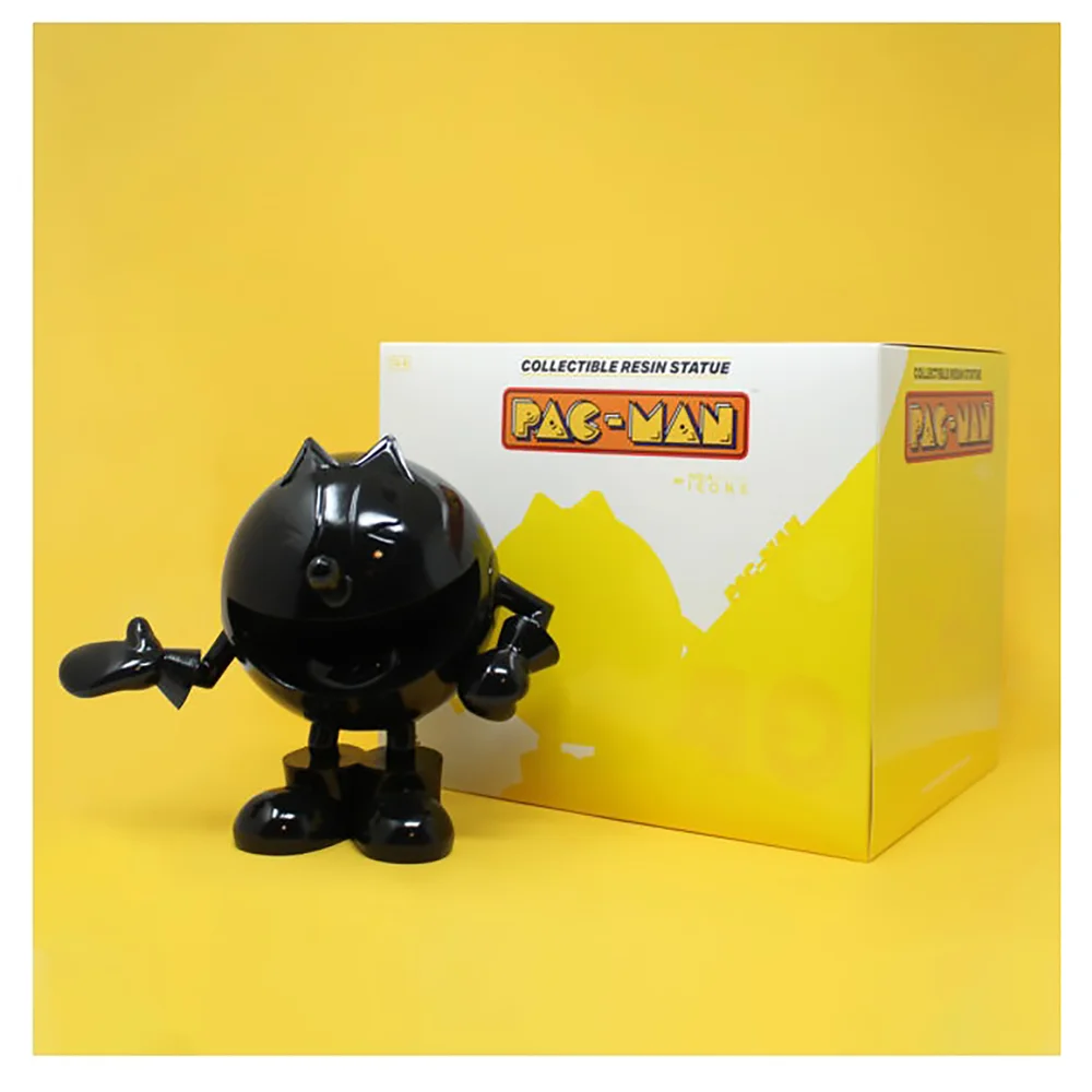 Iconen Pac-man 20cm Hars Beeldje - Zwart Afbeelding 1