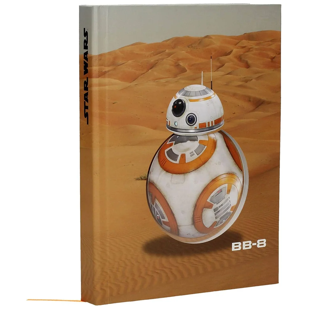Star Wars E7 Oplichtende Notitieboekjes BB-8 Woestijn Stijl Afbeelding 1