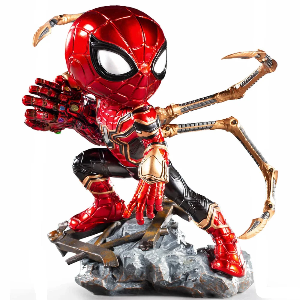 Iron Studios Marvel Avengers Endgame Mini Co. PVC Figuur Iron Spider 14 cm Afbeelding 1
