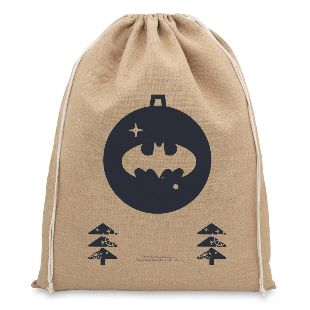 Batman 2020 Hessian Christmas Sack Afbeelding 1