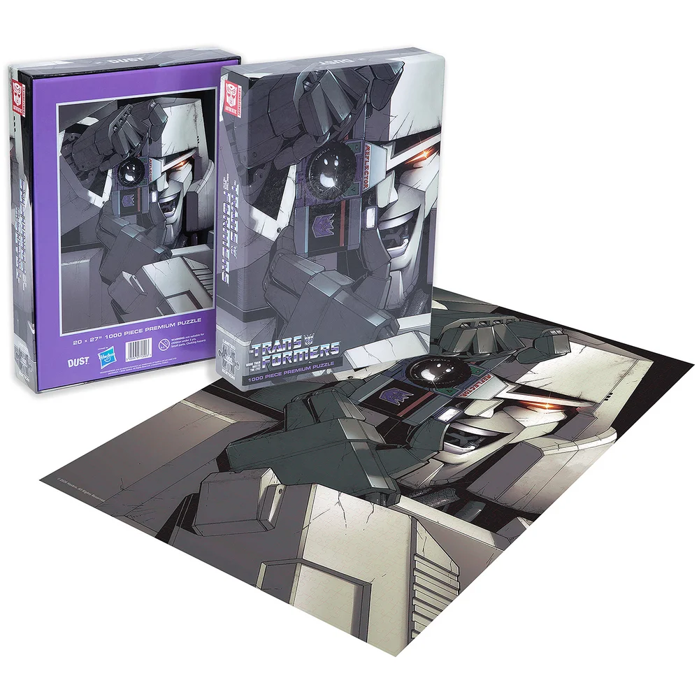 DUST! Transformers Megatron 1000pc Puzzle - Zavvi Exclusive Afbeelding 1